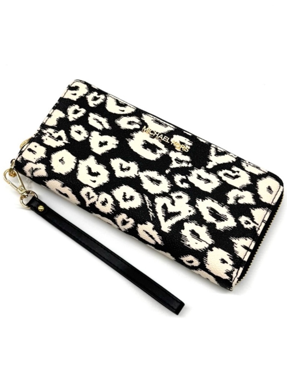 Michael Kors Large Continental Wallet Black Multi